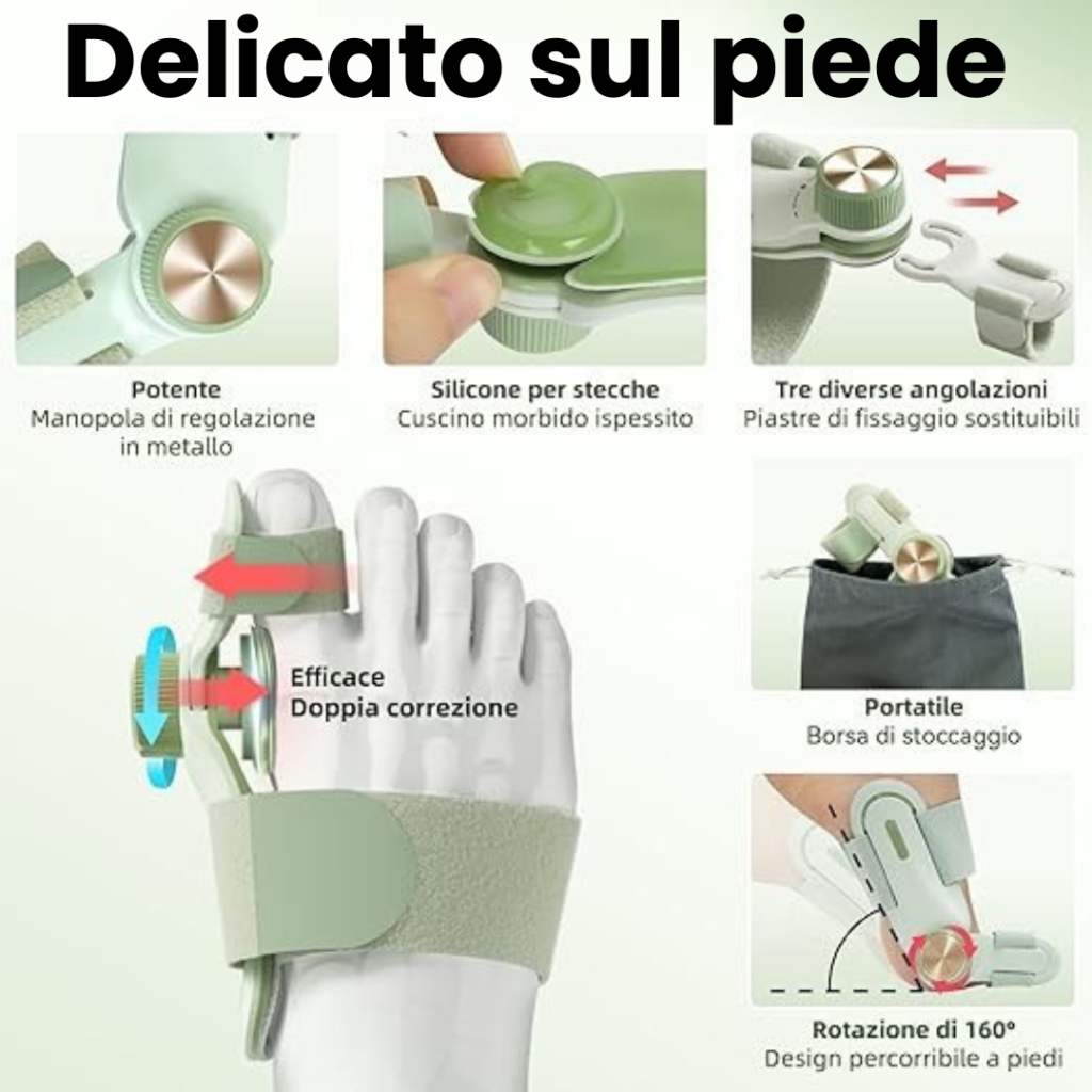 Tutore per alluce valgo
